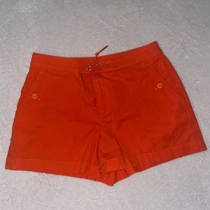 Vintage Ralph Lauren Bright Orange Beach Shorts